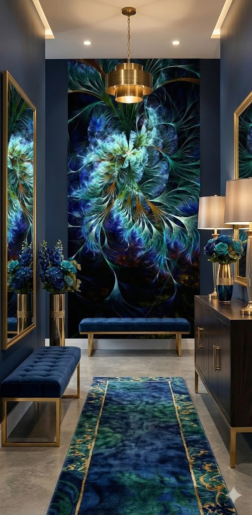 Mural Ścienny Winylowy Zmywalny Glamour  M37